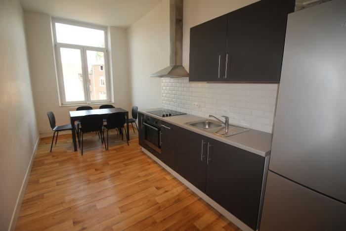 Appartement 100 m² à Liège Botanique / rue Saint-Gilles / Jonfosse