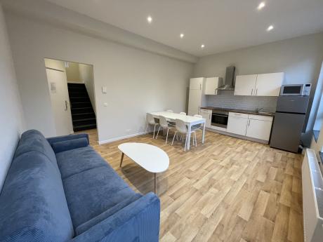 Appartement 80 m² à Liège Botanique / rue Saint-Gilles / Jonfosse